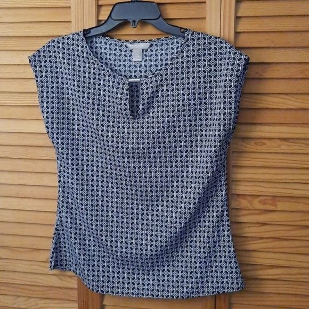 Banana Republic Keyhole Neckline Sleeveless Tunic Size XS